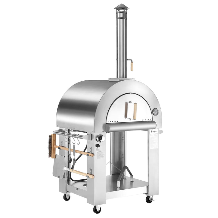 Empava Outdoor Wood Fired and Gas Pizza Oven PG03