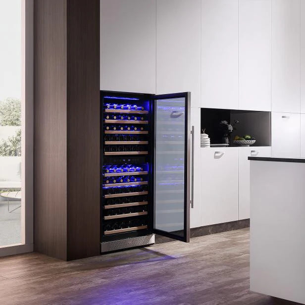 Empava Wine Refrigerator 55" Tall Dual Zone Wine Fridge