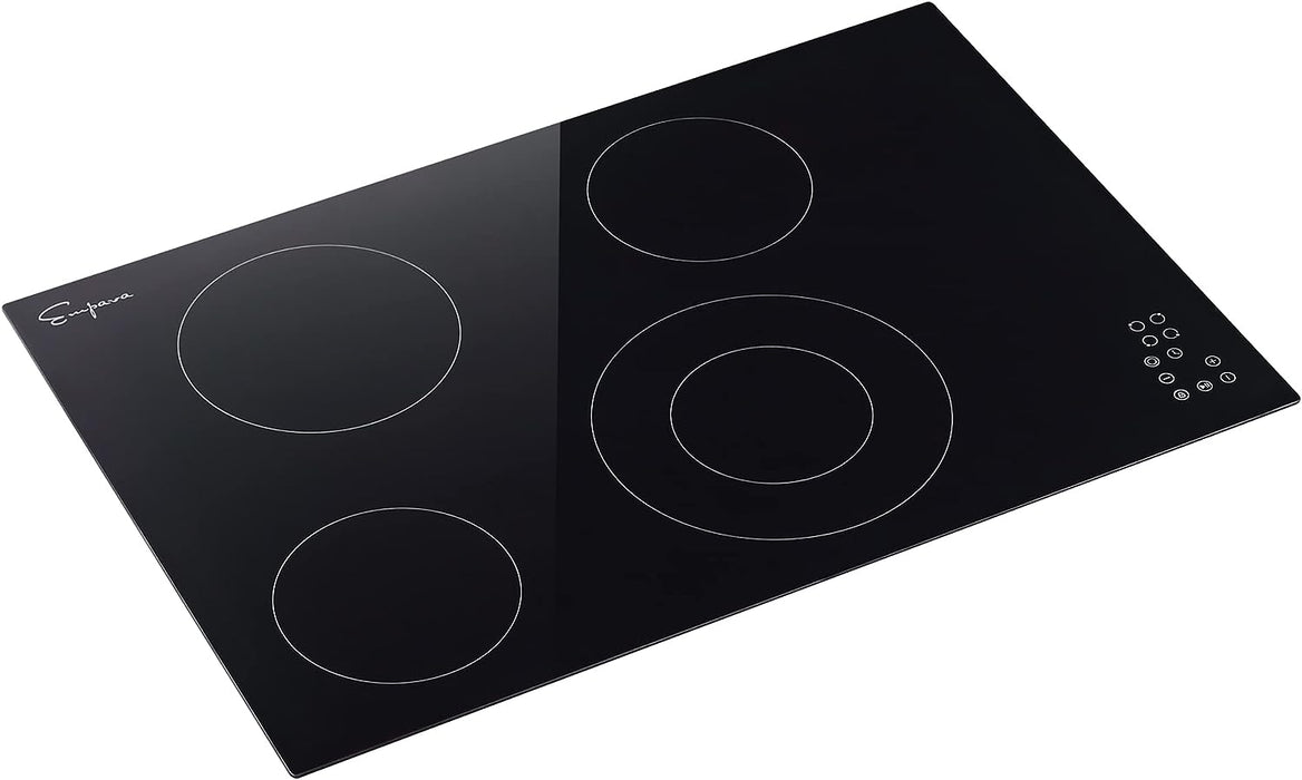 Empava 30 Inch Black Electric Radiant Cooktop