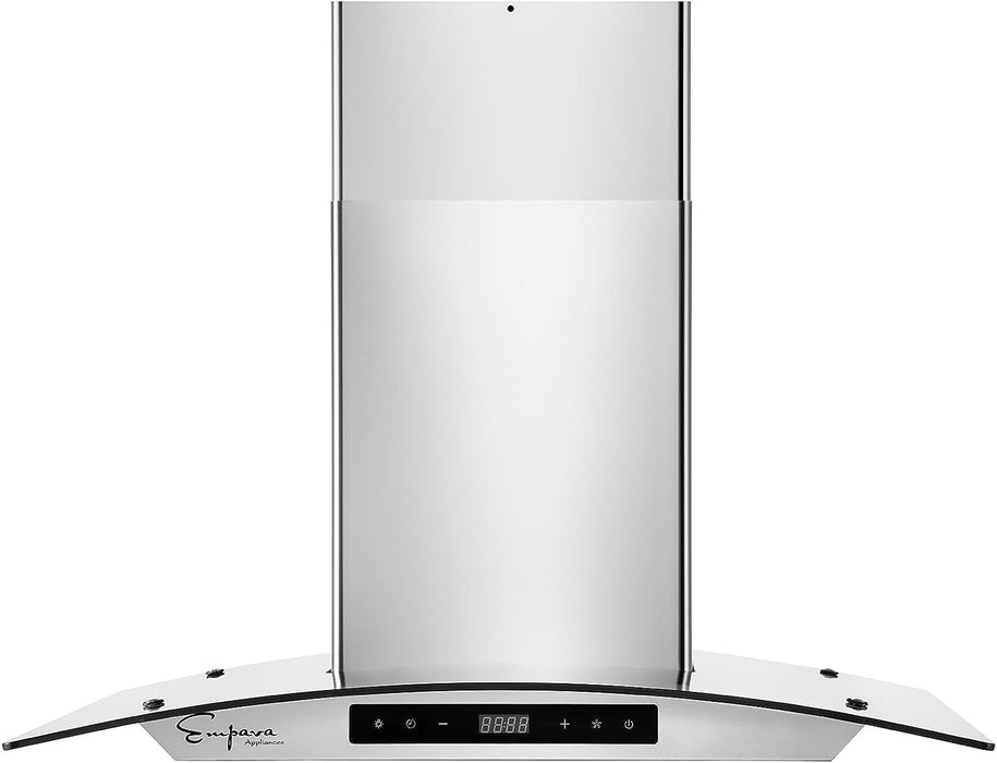 Empava 30 in. 400 CFM Wall Mount Ducted Range Hood