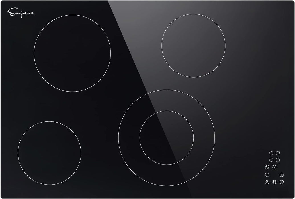 Empava 30 Inch Black Electric Radiant Cooktop