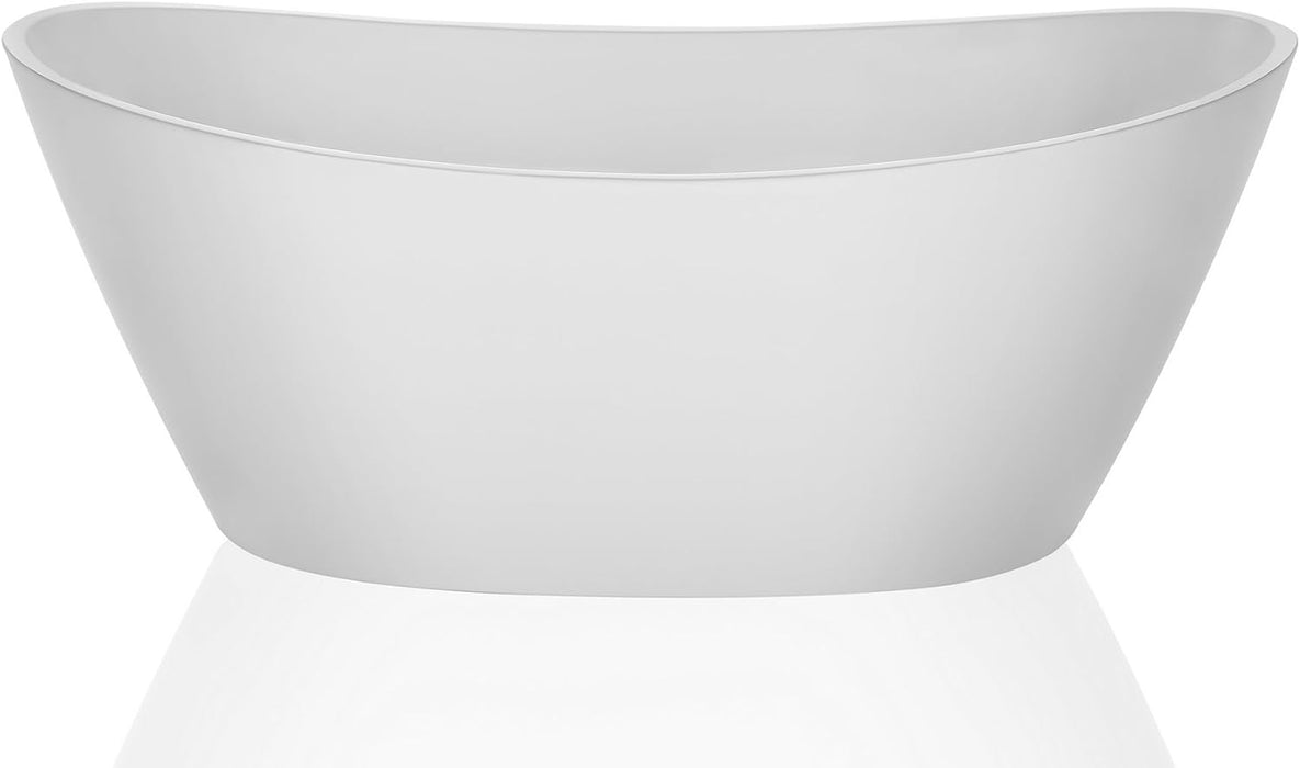 Empava 59 in. Freestanding Soaking Bathtub