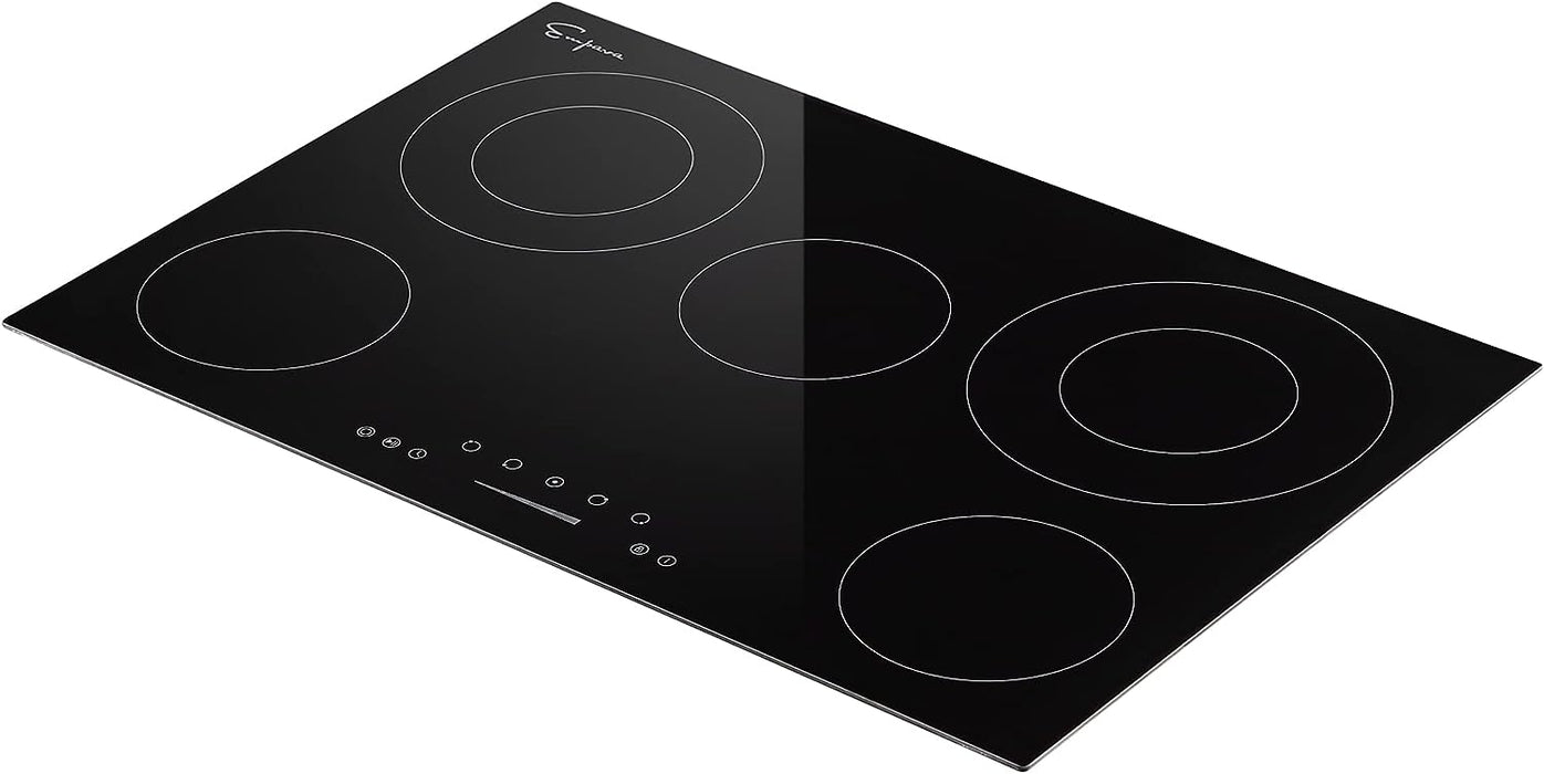 Empava 30 Inch Black Electric Radiant Cooktop