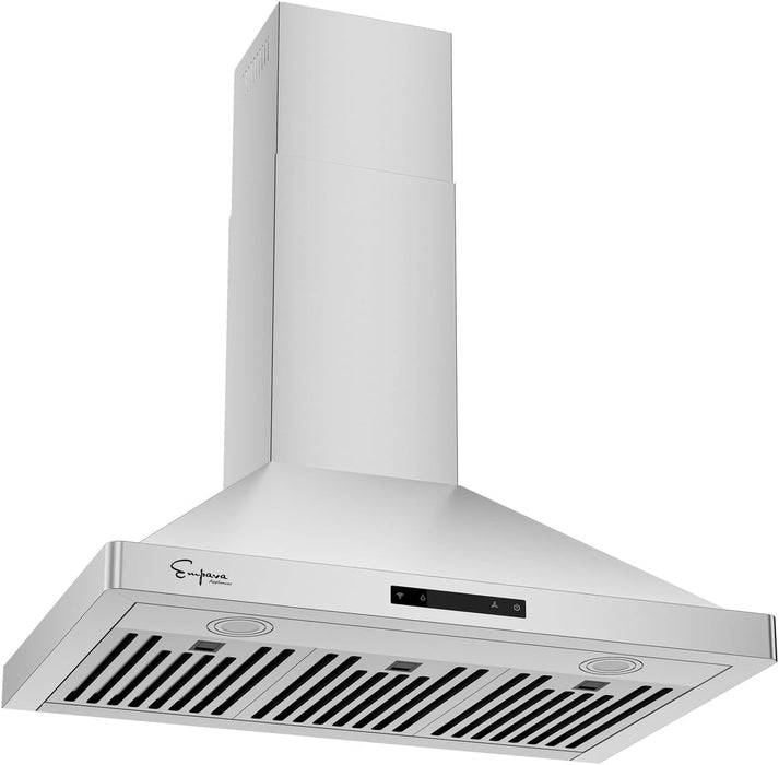 Empava 36 in. 380 CFM Ducted Wall Mount Range Hood