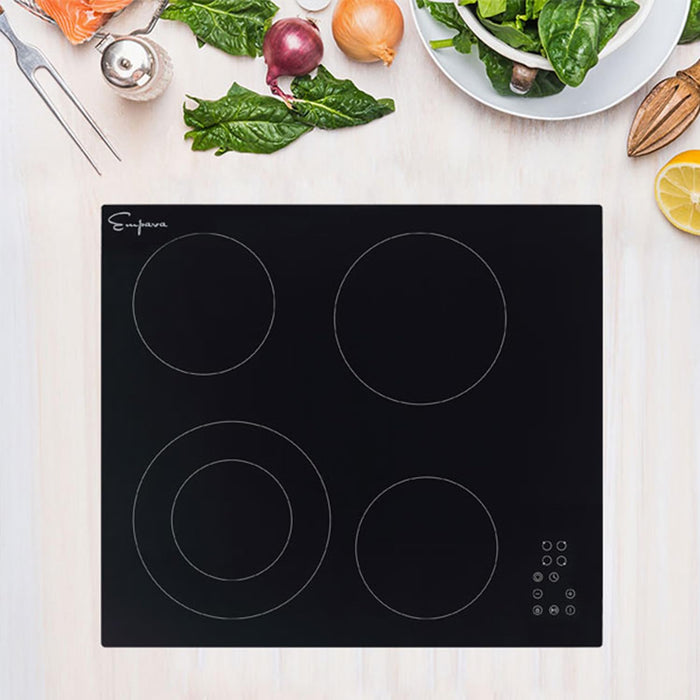 Empava 24 Inch Black Electric Radiant Cooktop