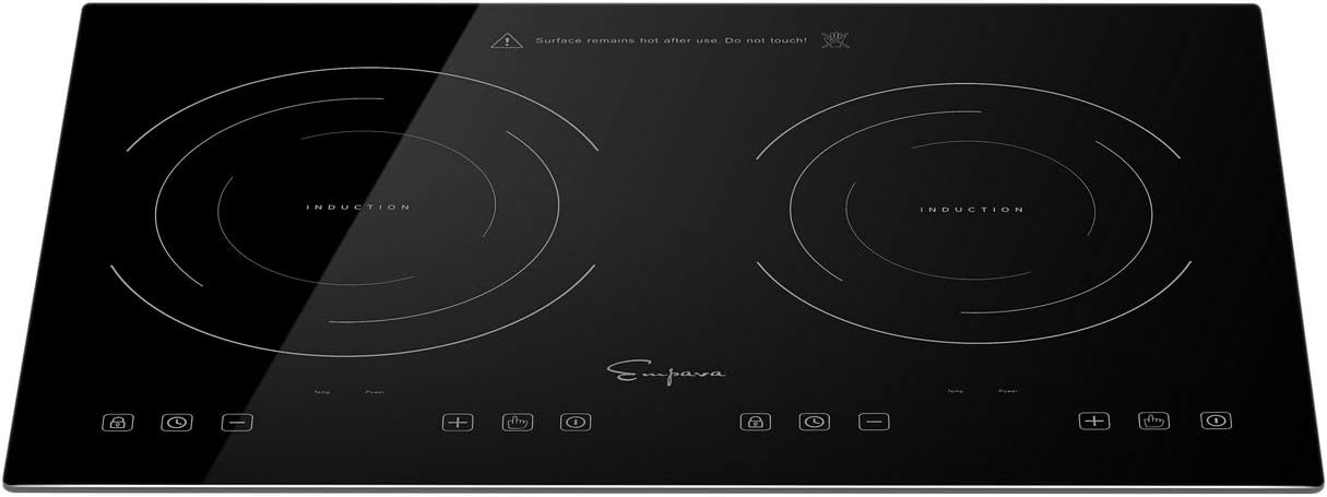 Empava 12 In. Induction Cooktop with 2 burners