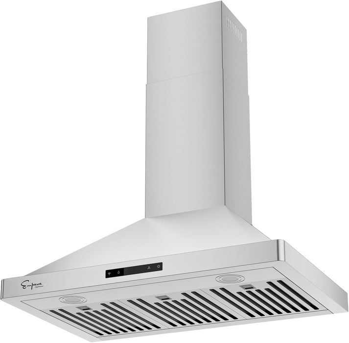 Empava 36 in. 380 CFM Ducted Wall Mount Range Hood