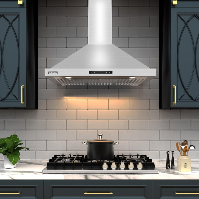 Empava 30 in. 380 CFM Wall Mount Range Hood