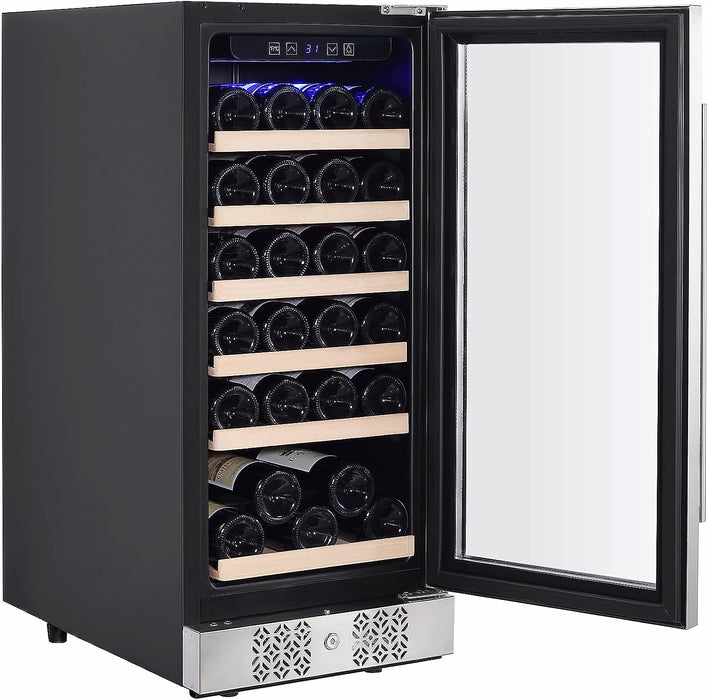 Empava 15 Inch Freestanding& Built-in Wine Cooler