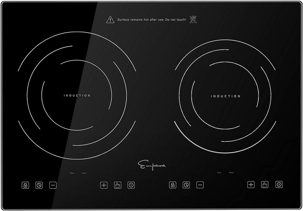 Empava 12 In. Induction Cooktop with 2 burners