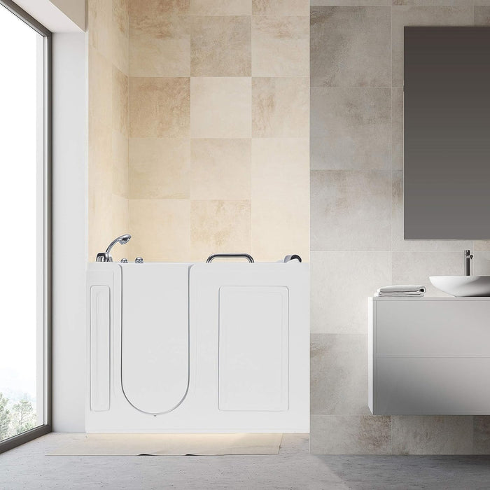 Empava 53 in. Walk-in Whirlpool Bathtub