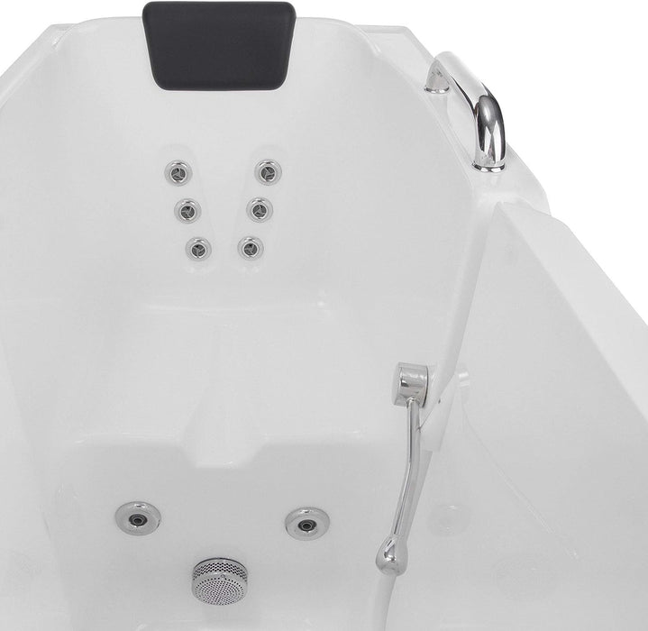 Empava 53 in. Walk-in Whirlpool Bathtub