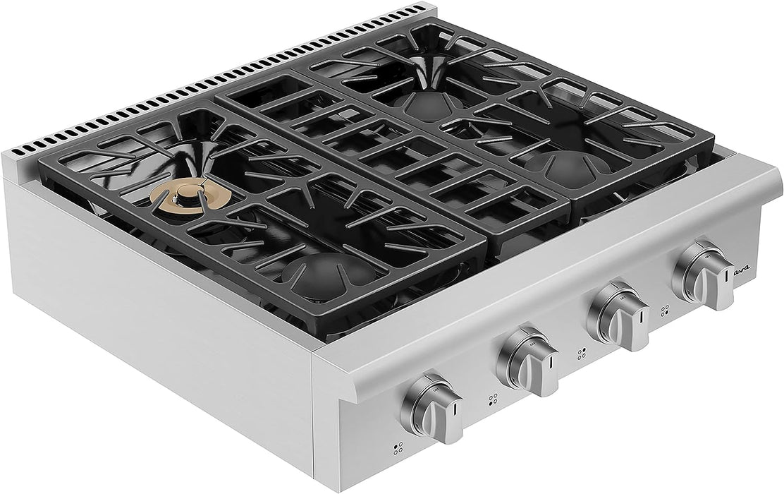 Empava Pro-style 30 in. Slide-in Gas Cooktop