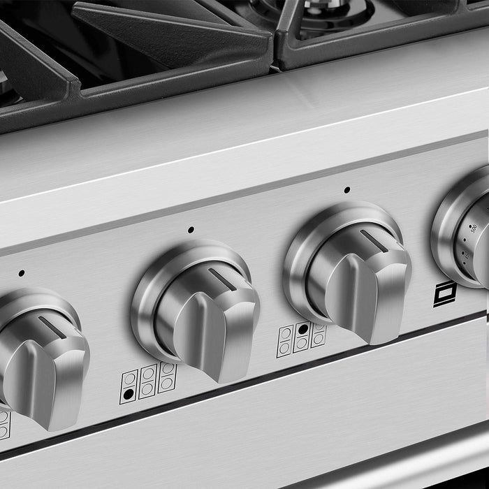 Empava 36 In. Pro-Style Slide-In Single Oven Gas Range