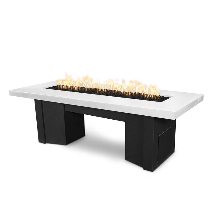 TOP FIRES by The Outdoor Plus Alameda Black & White Steel Collection OPT-ALMPC48-BWC