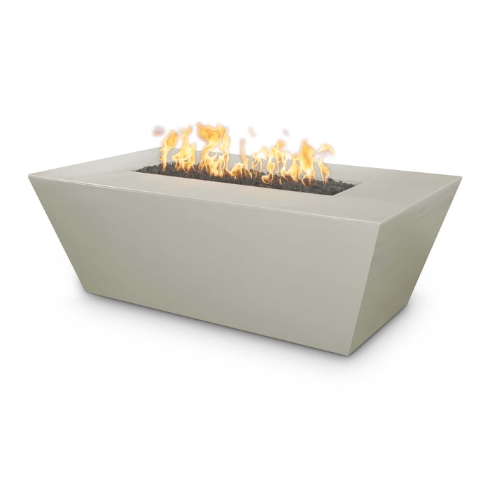 The Outdoor Plus 60" Rectangular Angelus Fire Pit - GFRC Concrete - Liquid Propane