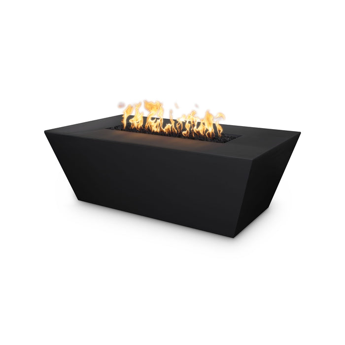 The Outdoor Plus 60" Rectangular Angelus Fire Pit - GFRC Concrete - Natural Gas