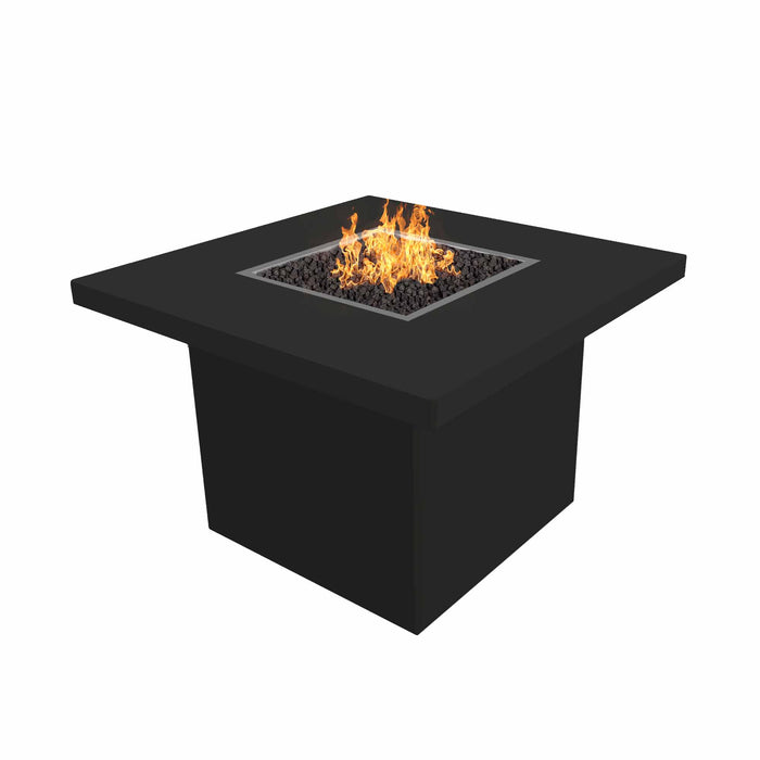 The Outdoor Plus 36" Square Bella Fire Table - Powder Coated Metal