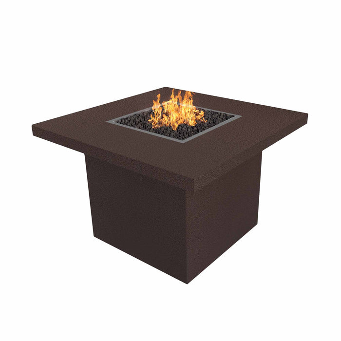 The Outdoor Plus 36" Square Bella Fire Table - Powder Coated Metal