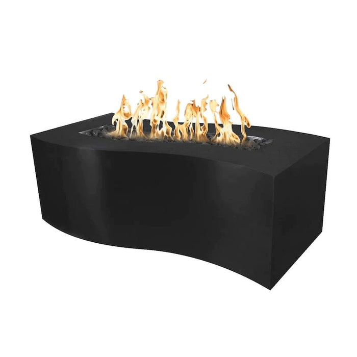 The Outdoor Plus 72" Rectangular Billow Fire Pit - Powder Coated Metal