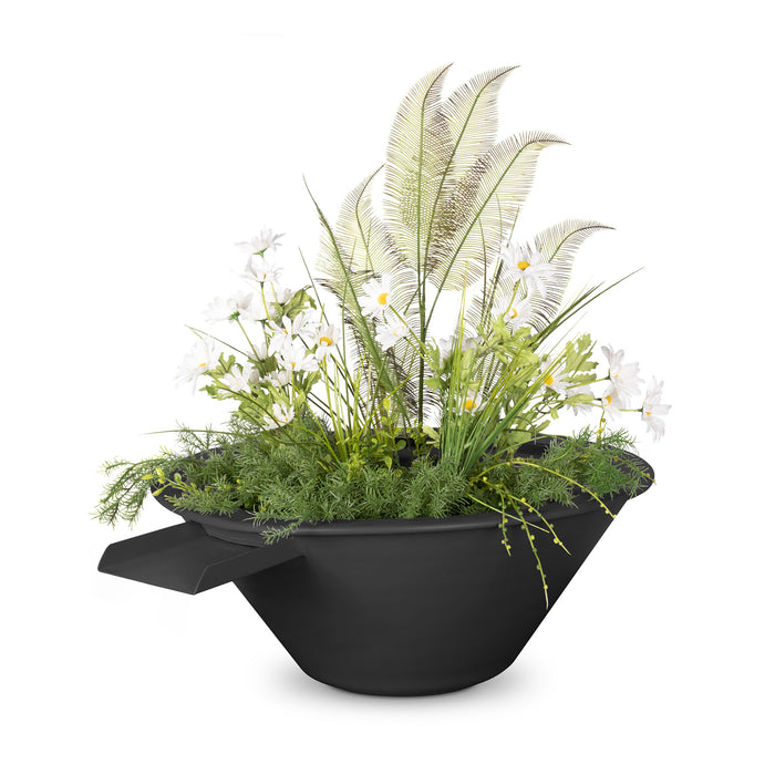 The Outdoor Plus Cazo Powder Coated Planter & Water Bowl