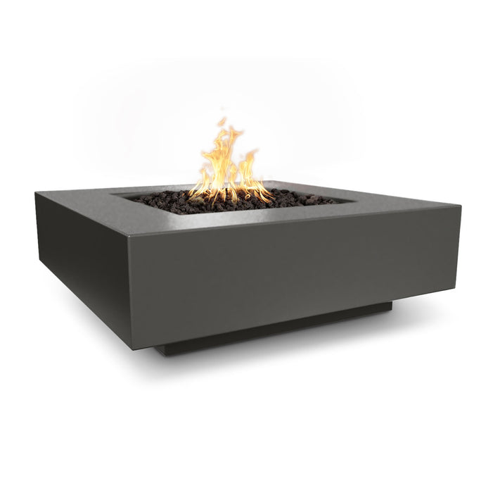 The Outdoor Plus 48" Square Cabo Fire Pit - GFRC Concrete - Natural Gas