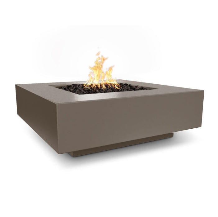 The Outdoor Plus 48" Square Cabo Fire Pit - GFRC Concrete - Liquid Propane