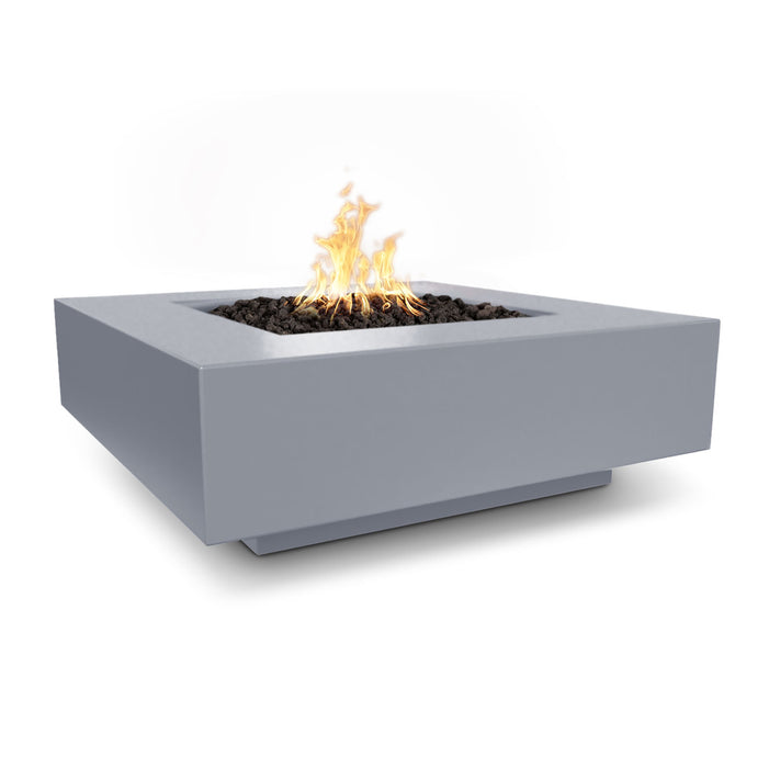 The Outdoor Plus 48" Square Cabo Fire Pit - GFRC Concrete - Natural Gas