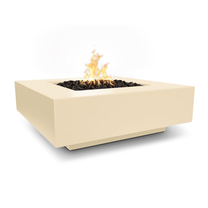 The Outdoor Plus 48" Square Cabo Fire Pit - GFRC Concrete - Natural Gas