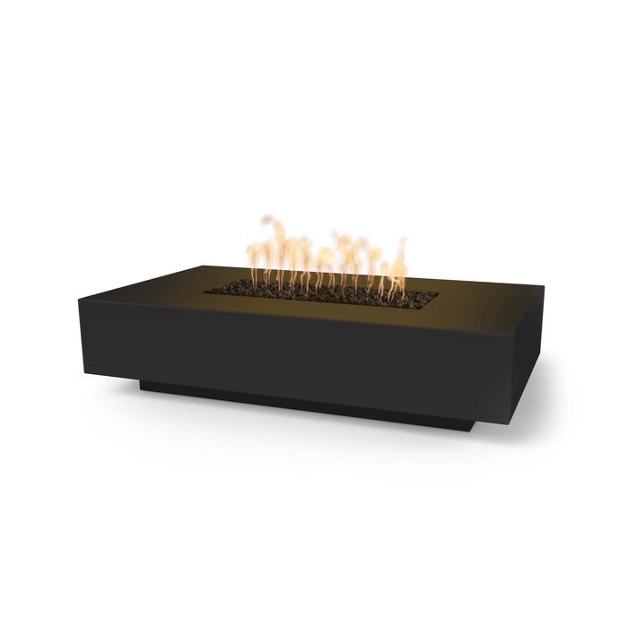 The Outdoor Plus 56" Rectangular Cabo Linear Fire Pit - GFRC Concrete - Natural Gas