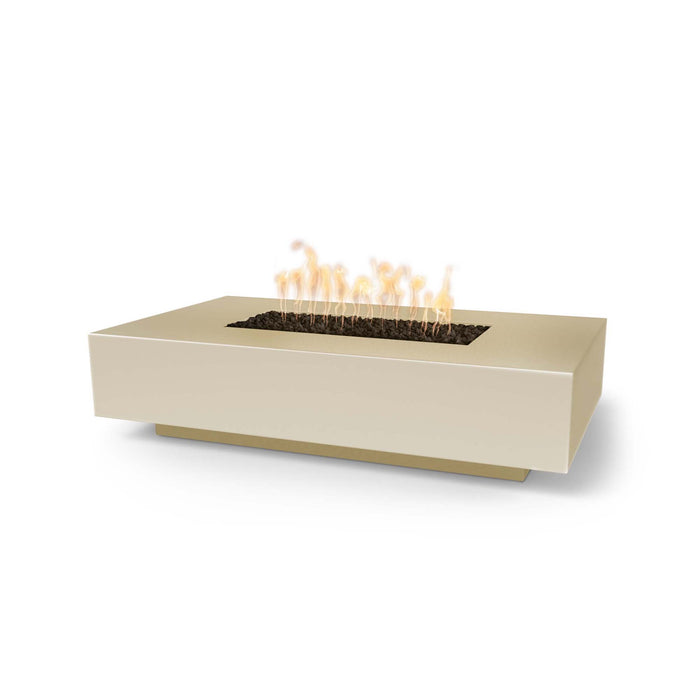 The Outdoor Plus 90" Rectangular Cabo Linear Fire Pit - GFRC Concrete - Natural Gas