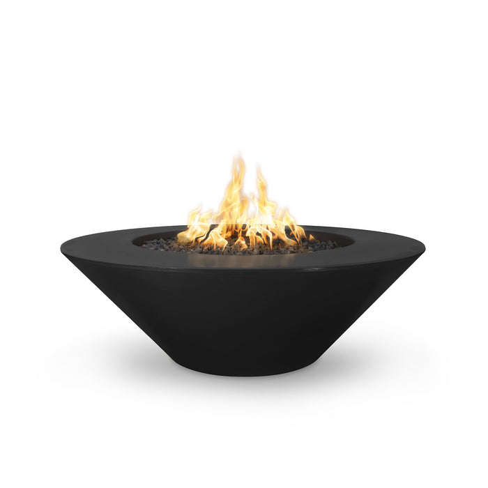 The Outdoor Plus 48" Round Cazo Fire Pit Wide Ledge - Powder Coated Metal