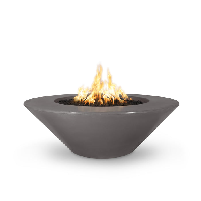 The Outdoor Plus 48" Round Cazo Fire Pit Wide Ledge - Powder Coated Metal