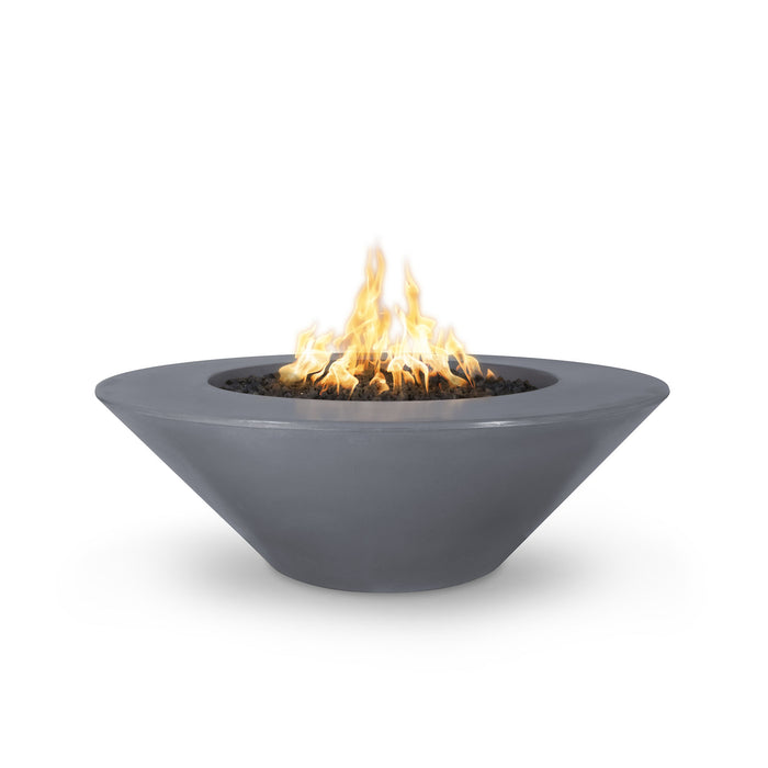 The Outdoor Plus 48" Round Cazo Fire Pit Wide Ledge - Powder Coated Metal