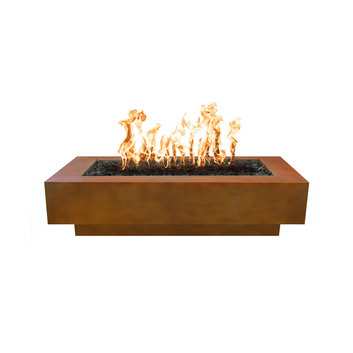 The Outdoor Plus Rectangular Coronado Fire Pit - Corten Steel