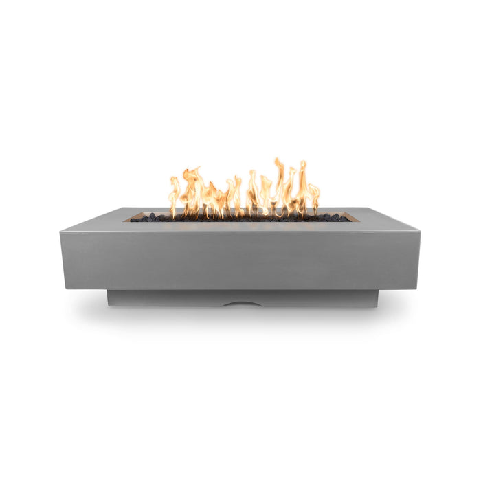 The Outdoor Plus 48" Rectangular Del Mar Fire Pit - GFRC Concrete - Liquid Propane