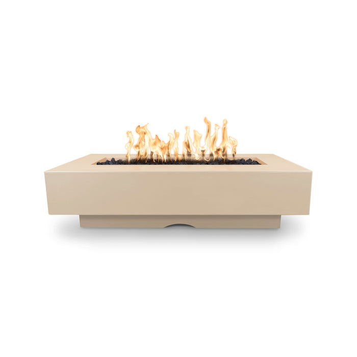 The Outdoor Plus 48" Rectangular Del Mar Fire Pit - GFRC Concrete - Natural Gas