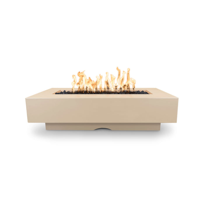 The Outdoor Plus 48" Rectangular Del Mar Fire Pit - GFRC Concrete - Liquid Propane