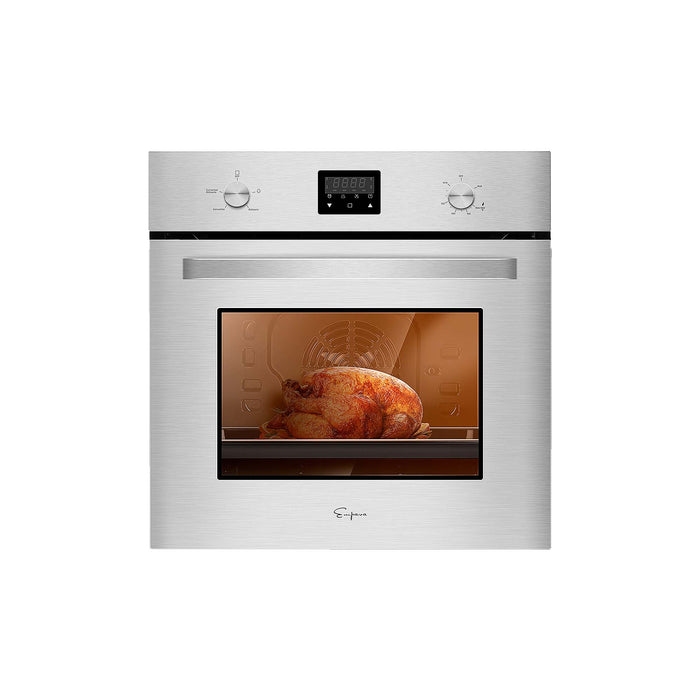 Empava 24 in. 2.3 Cu. Ft. Single Gas Wall Oven - Only For NG Gas