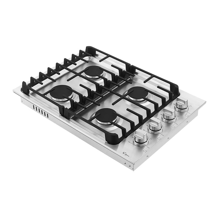 Empava 30 in. Built-in Stainless Steel Gas Cooktop