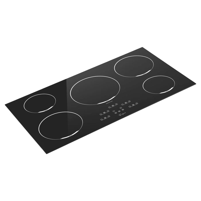 Empava 36 Inch 5 Elements Black Induction Cooktop