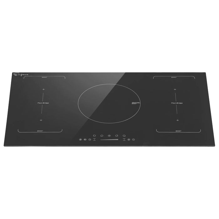 Empava 36 Inch Black Electric Stove Induction Cooktop