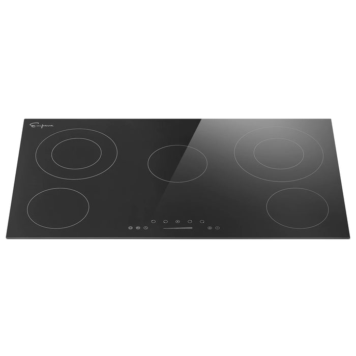 Empava 36 Inch Black Electric Radiant Cooktop