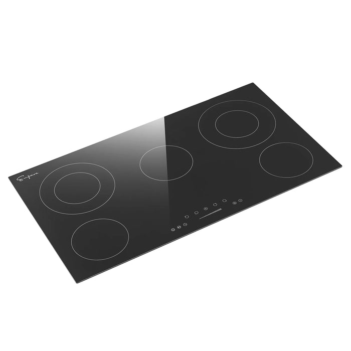 Empava 36 Inch Black Electric Radiant Cooktop