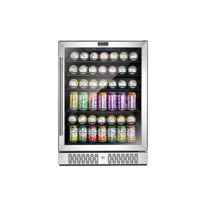 Empava 24 Inch Freestanding & Built-in Beverage Fridge