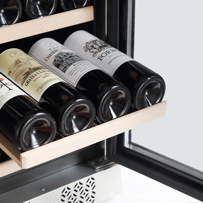 Empava 15 Inch Dual Zone Wine Cooler Wine Fridge