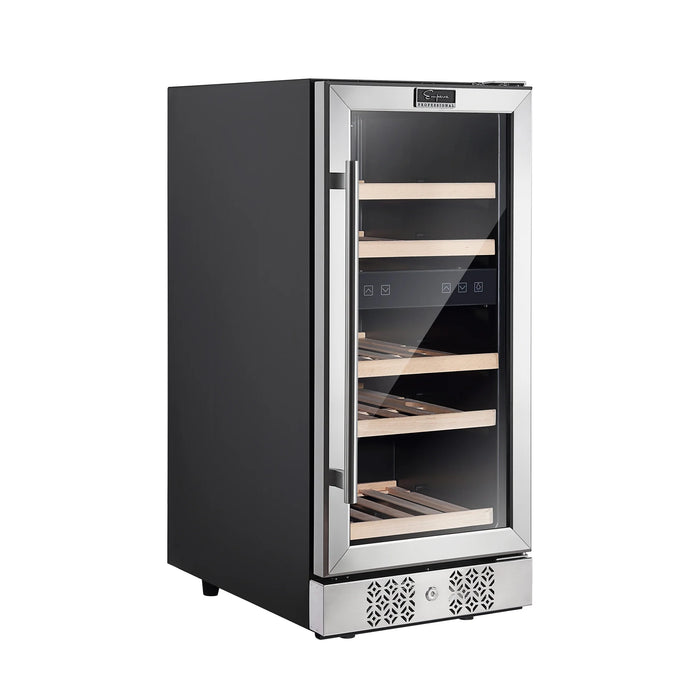 Empava 15 Inch Dual Zone Wine Cooler Wine Fridge