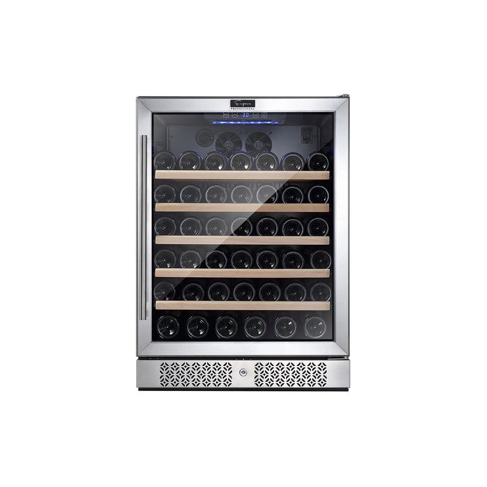 Empava 24 Inch Wine Cooler Wine Fridge 52 Bottles