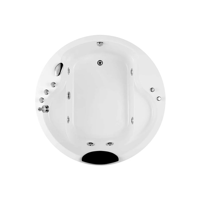 Empava 59 in. Round Whirlpool Bathtub