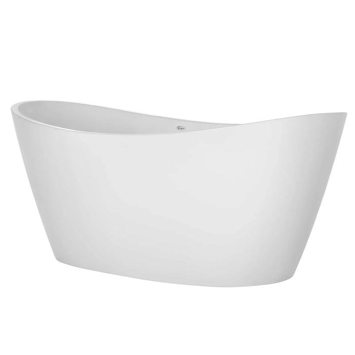 Empava 67 in. Freestanding Soaking Bathtub with Lighted